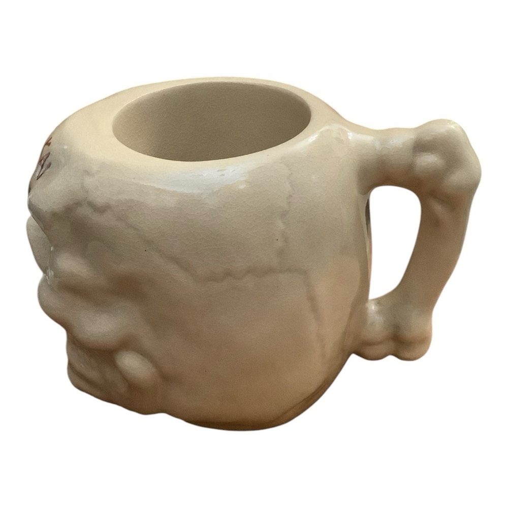 NOT4SALE it got broken VINTAGE TIKI SKULL MUG HAWAII - Picture 9 of 9